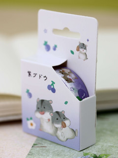 Декоративный скотч «Hamster», purple 2