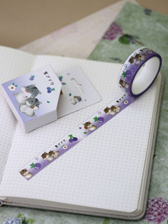 Декоративный скотч «Hamster», purple 4