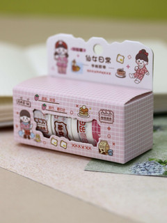 Набор декоративного скотча «Fruit friend», pink 5