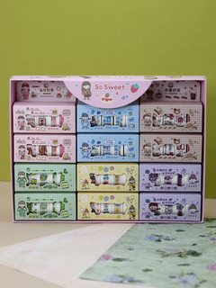 Набор декоративного скотча «Fruit friend», pink 6