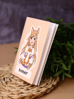Блокнот А6 Аниме 'Love corgi girl' 4