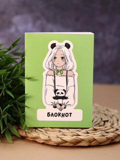 Блокнот А6 Аниме 'Perfect panda girl' 2