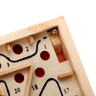 Головоломка «Лабиринт», 20 отверстий, шарик в комплекте 3