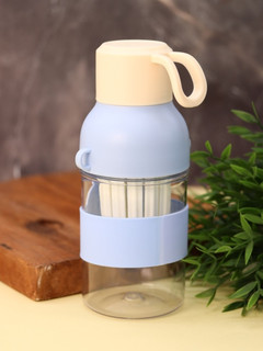 Бутылка «Two big bright eyes», 500 мл, голубой/белый 3