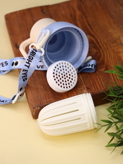 Бутылка «Two big bright eyes», 500 мл, голубой/белый 5