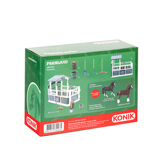 Набор фигурок KONIK «Стойло для лошадей» 2