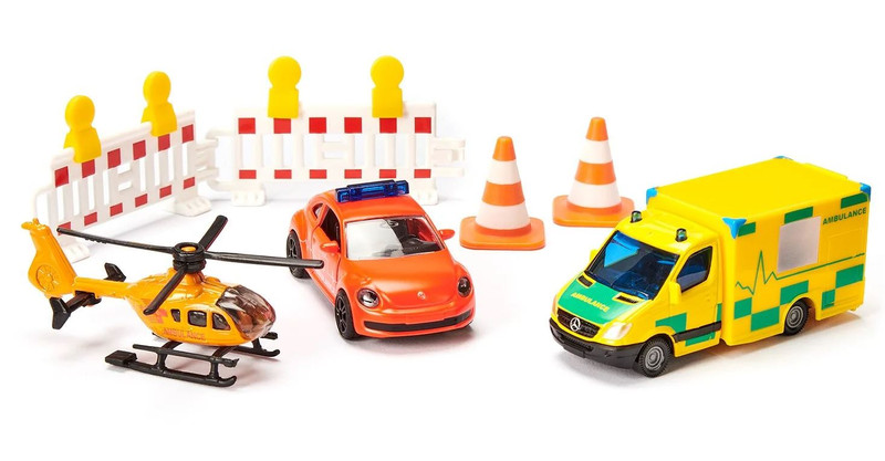 Набор 'Служба спасения' техника и аксессуары, Siku