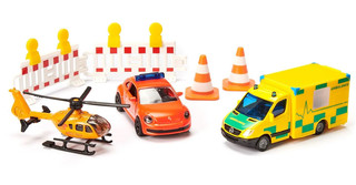 Набор 'Служба спасения' техника и аксессуары, Siku