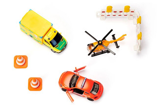 Набор 'Служба спасения' техника и аксессуары, Siku 3