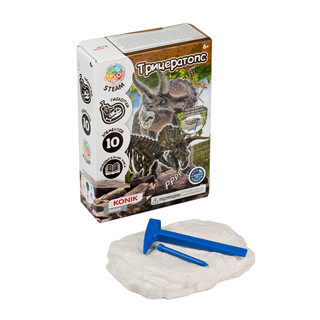 Раскопки ископаемых животных: Трицератопс, KONIK Science 2