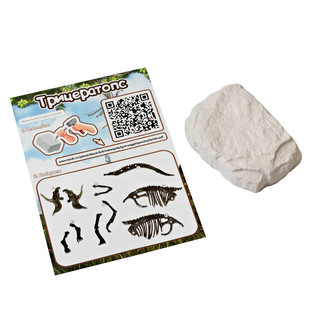 Раскопки ископаемых животных: Трицератопс, KONIK Science 4