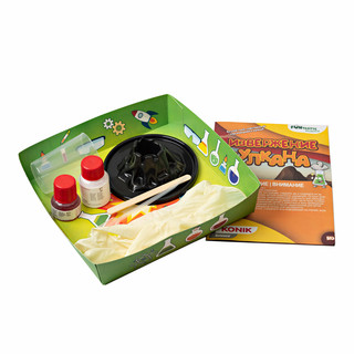 Извержение вулкана. Набор для детского экспериментов KONIK Science 5