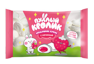 Воздушное суфле 'Пухлый кролик' (Marshmallows) с начинкой, со...