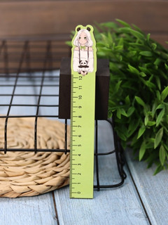 Линейка ECO из дерева 12 см, «Perfect panda girl» Аниме 2