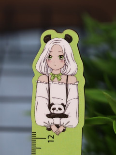 Линейка ECO из дерева 12 см, «Perfect panda girl» Аниме 3