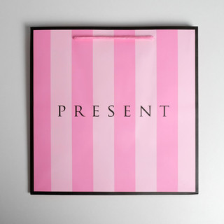 Пакет подарочный квадратный «Present», 30 х 30 х 30 см 5