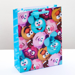 Пакет подарочный 'Смешарики', 31х40х11.5 см 1
