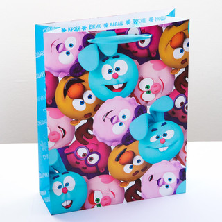 Пакет подарочный 'Смешарики', 31х40х11.5 см 4