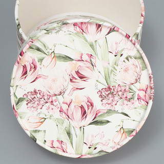 Коробка-цилиндр подарочная «Цветы», 13 х 8,5 см 4