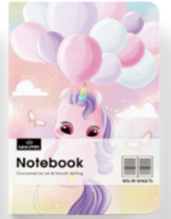Блокнот (А5) 'Dreamy unicorn'