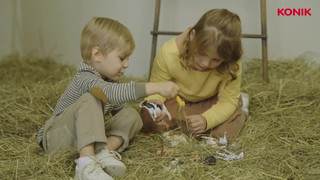 Набор фигурок KONIK «Самка и детеныш бегемота» 6