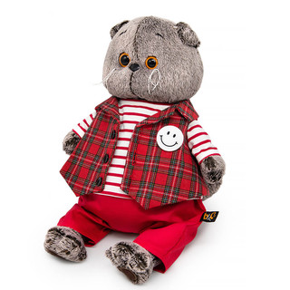 Басик в красно-белом комплекте, 25 см, Budi Basa 2