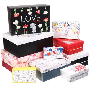 Коробка прямоугольная 'Поздравляю' Me To You, 24х15.5х9.5 см 2