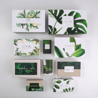 Коробка прямоугольная 'Green' 24х15.5х9.5 см 3