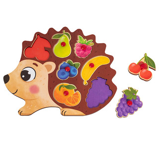 Игрушка развивающая 'Головоломка Ёж', Master Wood 2