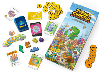 Настольная игра Город счастья. Делюкс издание 2