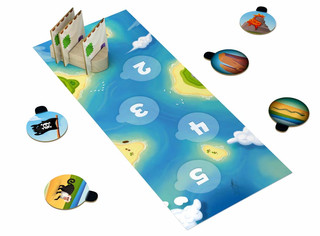 Настольная игра Курс на сокровища! 3