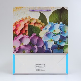 Пакет подарочный ламинированный «Букет», 26х32х10 см 2