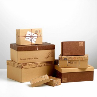 Коробка прямоугольная «Почта», крафтовая, 14х8.4х4.5 см 2