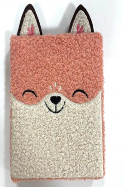 Блокнот плюшевый «Lucky Fox»