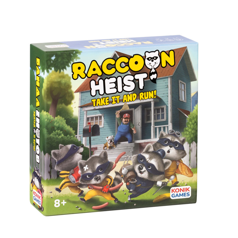 Настольная игра «Банда Енотов» Konik Games