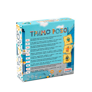 Настольная карточная игра «Тримо Робо», Konik Games 2