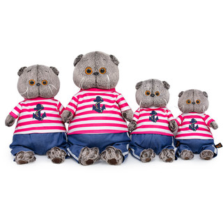 Басик в полосатой футболке с якорем, 19 см, Budi Basa 4