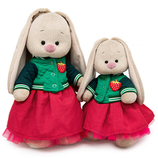 Зайка Ми в бомбере с земляничкой, 32 см, Budi Basa 4