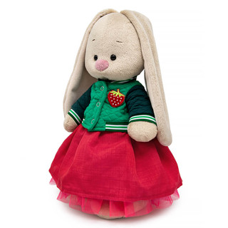 Зайка Ми в бомбере с земляничкой, 32 см, Budi Basa 2