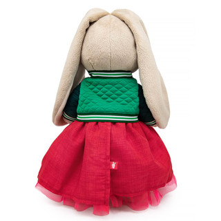 Зайка Ми в бомбере с земляничкой, 32 см, Budi Basa 3