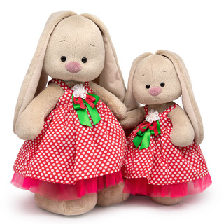 Зайка Ми в сарафане «Земляничка», 32 см, Budi Basa 4