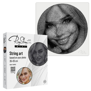 Набор для создания картины нитью из любой фотографии RingString Mini 11