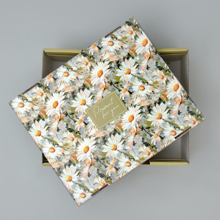 Коробка подарочная складная «Ромашки», 31х26х16 см 3