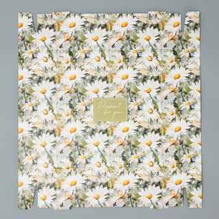 Коробка подарочная складная «Ромашки», 31х26х16 см 5