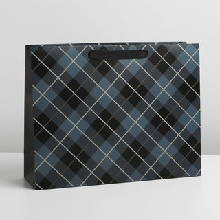 Пакет подарочный ламинированный горизонтальный «Man», 40х31х11.5 см 3