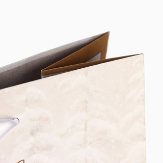 Пакет подарочный крафтовый вертикальный «С Новым годом», поезд, 31х40х11.5 см 4