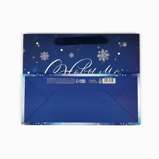 Пакет подарочный ламинированный «С Новым годом», 18х23х10 см 3