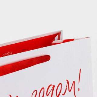 Пакет подарочный ламинированный «Новогодний поезд», 31х40х11.5 см 4