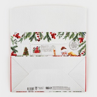 Пакет-коробка «Дедушка Мороз», 23х18х11 см 5