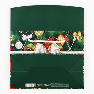 Пакет-коробка «Новогодний подарок», 23х18х11 см 5
